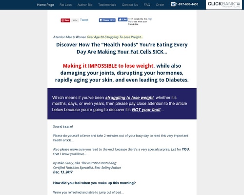 The Fat Burning Kitchen - Foods that Burn Fat, Foods that Make You Fat