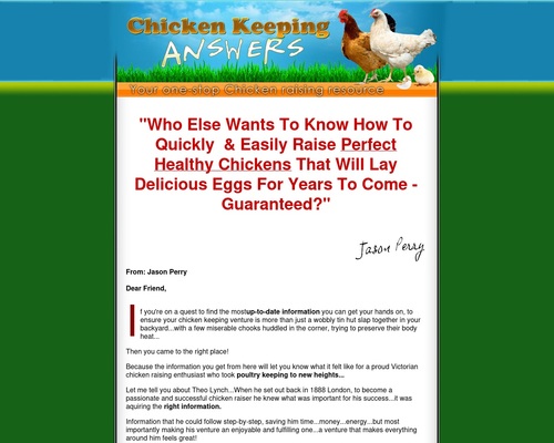 Answers To Raising Chickens