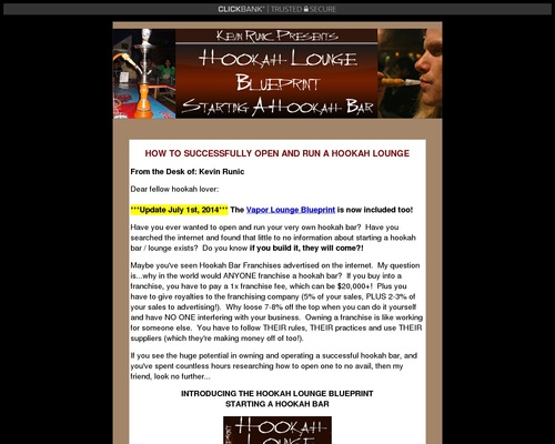 Hookah Bar Blueprint - How to Start a Hookah Bar