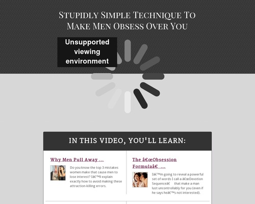 The Devotion System - Make Men Obsess Over You