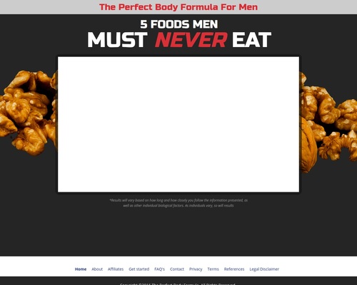 The Perfect Body Formula For Men