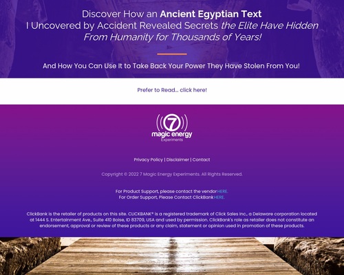 2022 Brand New - The 7 Magic Energy Experiments!