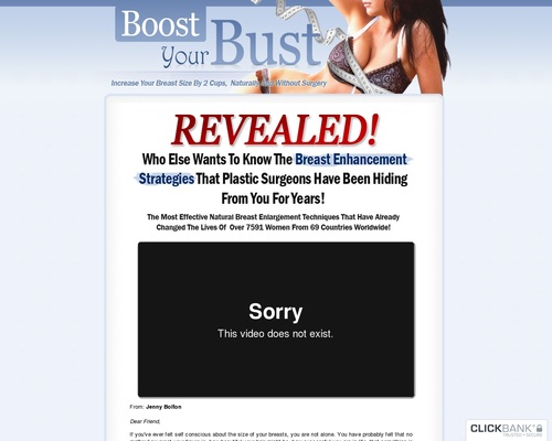 Boost Your Bust - How To Make Your Breasts Grow Naturally