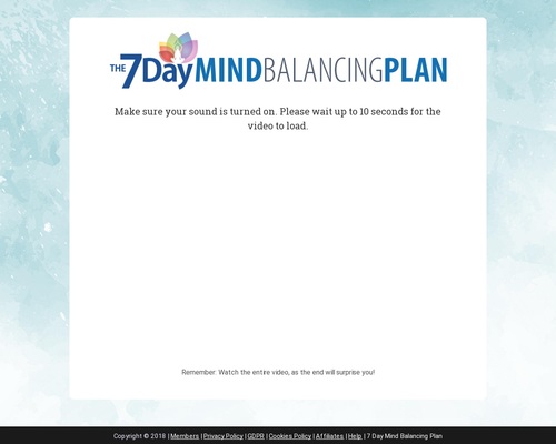 High Converting Sleep Offer - Mind Balancing