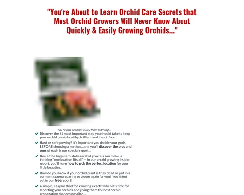 Orchid Care Tips - Orchid Secrets Revealed