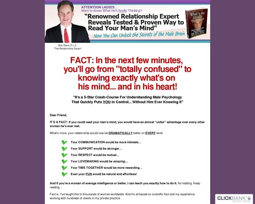 What's He Really Thinking LFSL