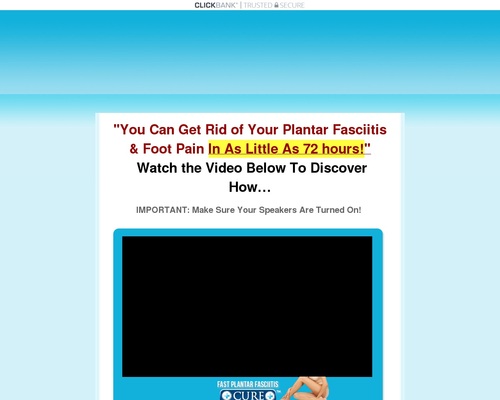 Fast Plantar Fasciitis Cure&trade;