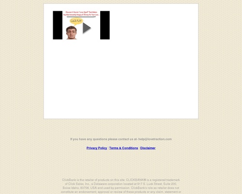 Secret Love Spell...